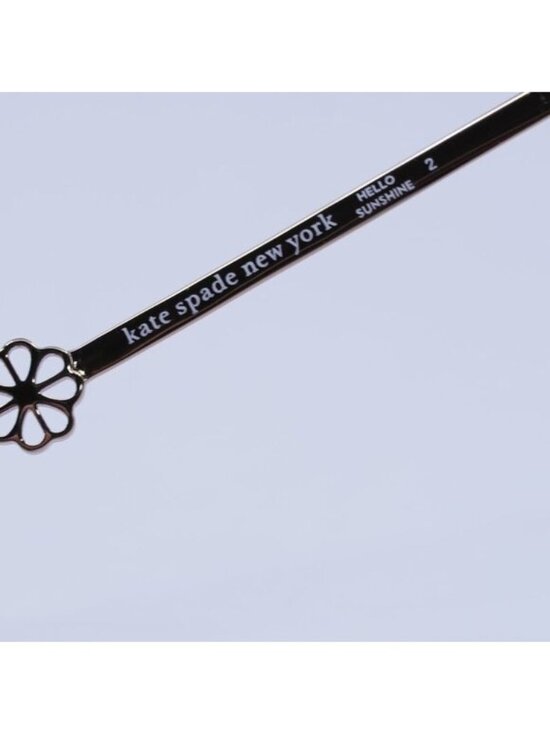 Kate Spade KRISTINA/G/S 0IWB FF Sunglasses Green Cat Eye Frame, Grey Lenses main image 6